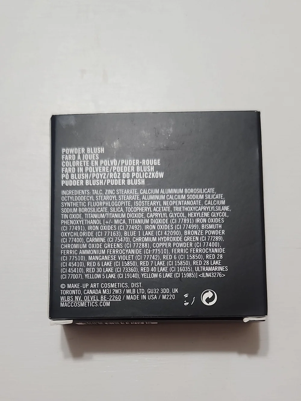 MAC Cosmetics price firm